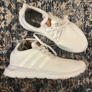 Women's Adidas Originals Swift Run Sneakers in White